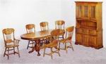 Casual dining set with butterfly leaf table