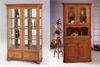 Cupboard curio with 38 inch corner hutch buffet